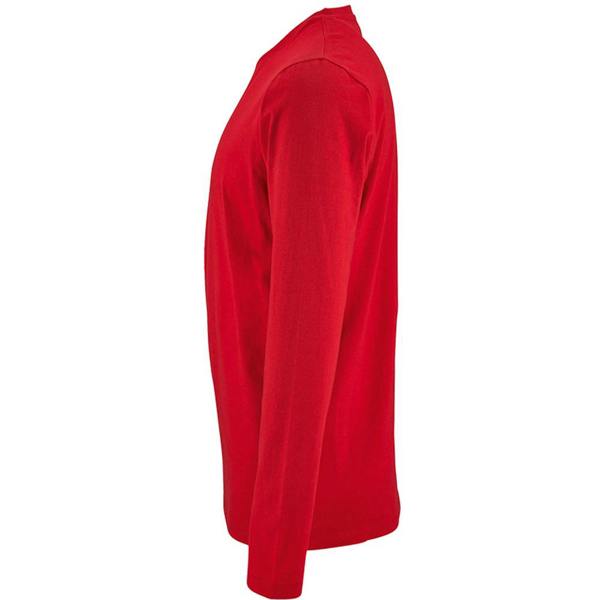 SOLS Mens Imperial Long Sleeve T-Shirt - Red