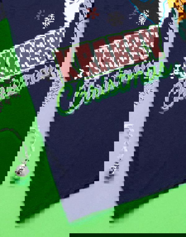 SpongeBob SquarePants Mens Blue Squidward Short Sleeved T-Shirt