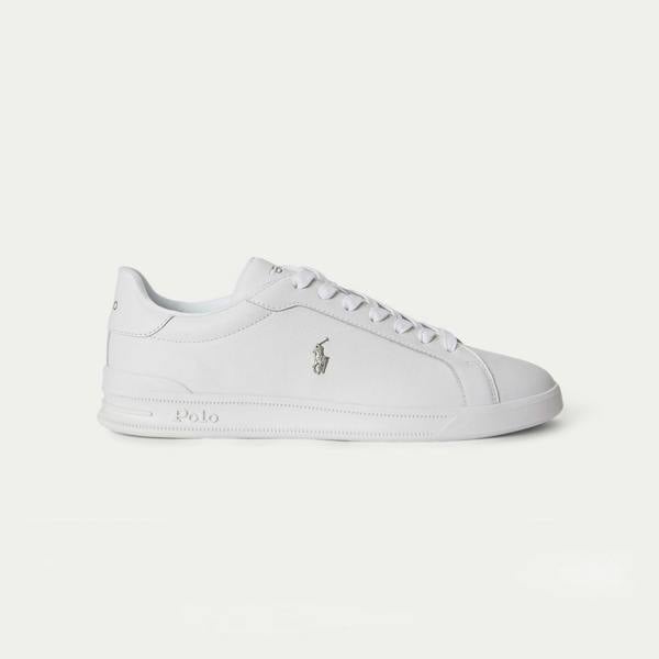 Polo Ralph Lauren HRT CRT II Court Trainers   in  White