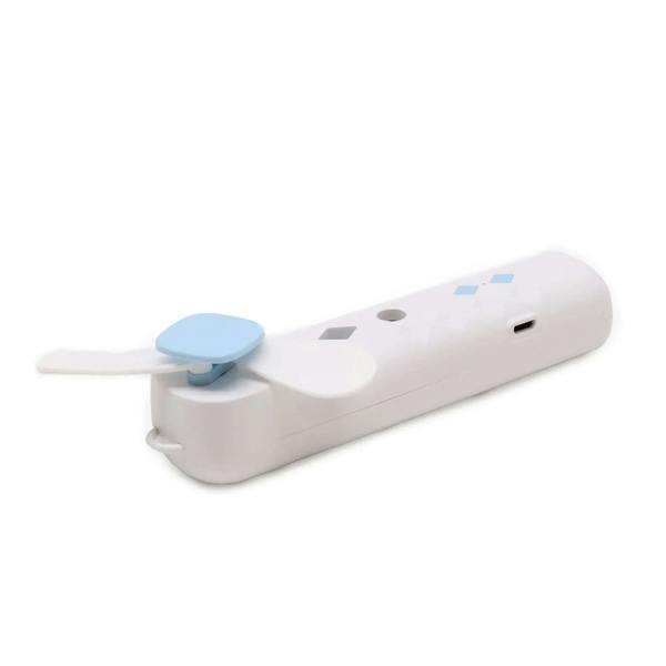 White Nano Mist Face Fan & Spray - USB chargable - Bobobiy