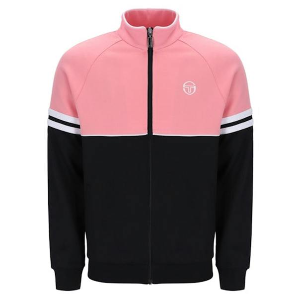 Sergio Tacchini Orion Track Top Jacket Geranium Pink/Black/White