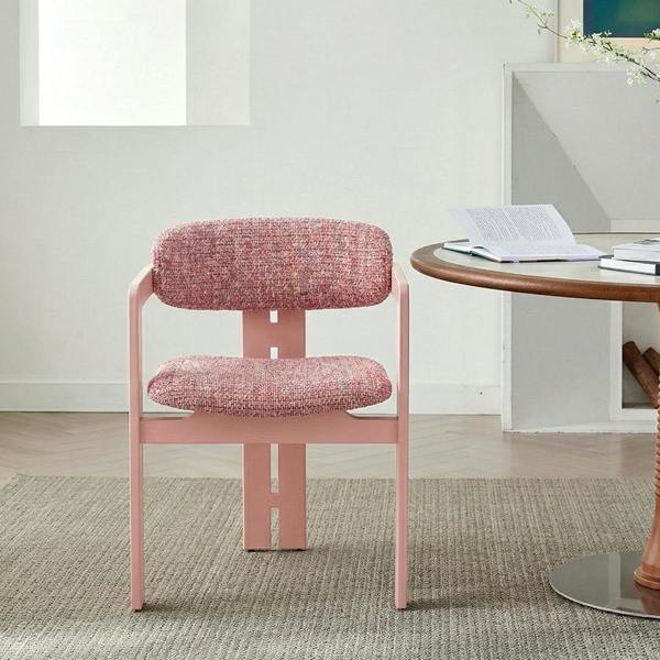 Weilai Concept Mira Curved Back Leisure Chair, Linen