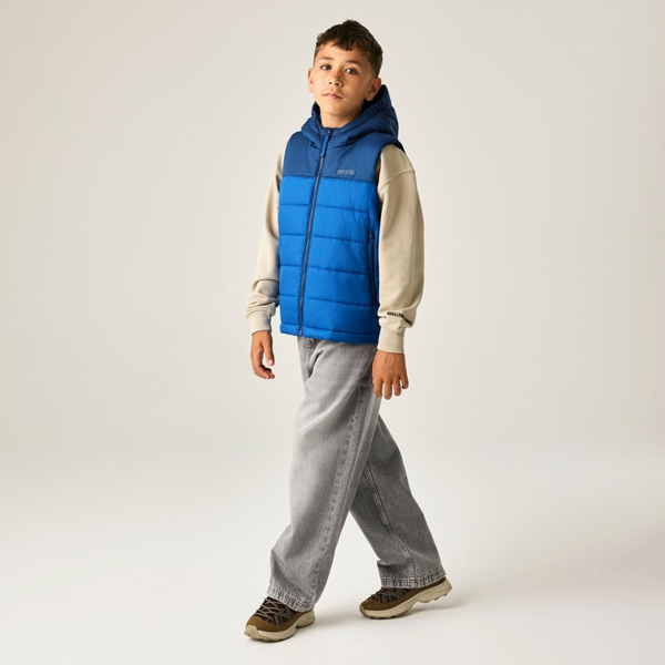 Regatta Kids Lofthouse Body Warmer - Aviator Blue/Olympian Blue