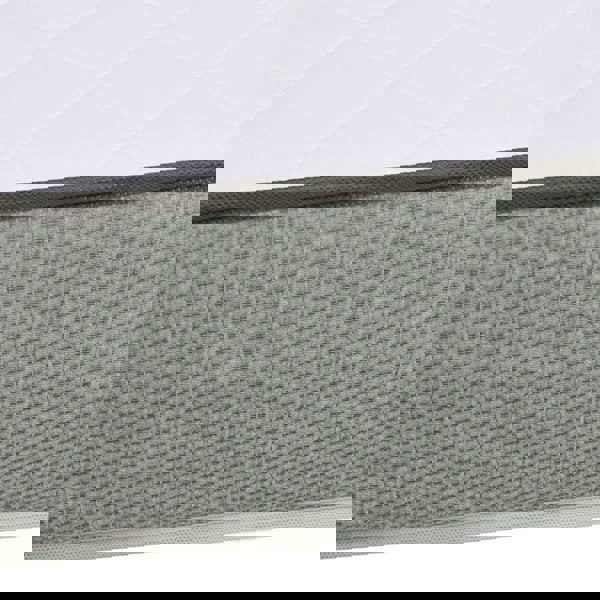 Comfy single mattress side view close up
