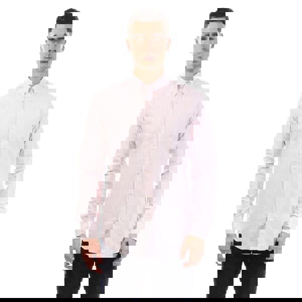 Boss Mens H-Roan Slim Shirt - Pink