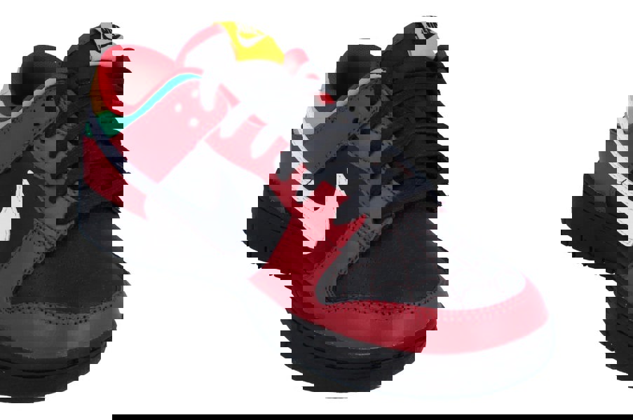 Nike Dunk Low Retro Ltd Mens Trainers Fz3057  001 - Black White Gym Red 001 - Photo 3