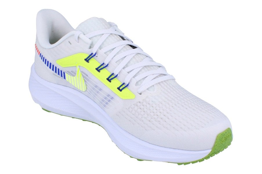 Nike Air Zoom Pegasus 39 PRM Mens Dx1627  100 - White Black Summit White Volt 100 - Photo 3