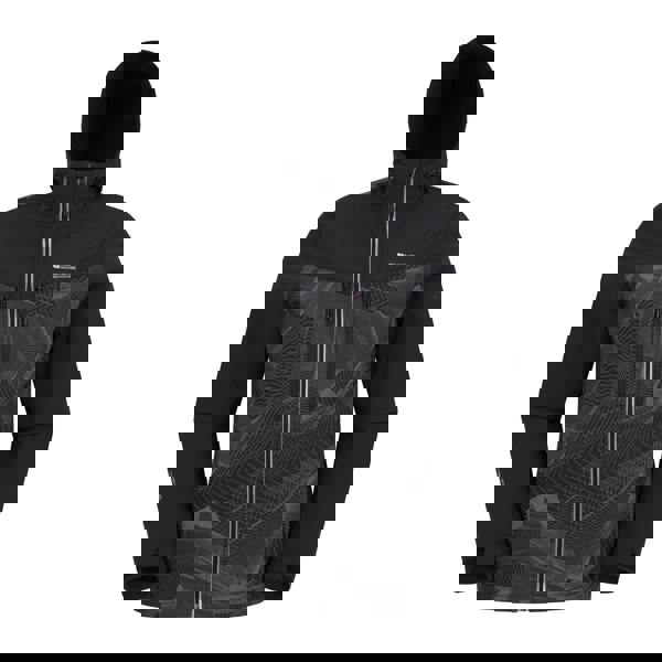 Mountain Warehouse Mens Illuminate II Soft Shell Jacket - Black - 