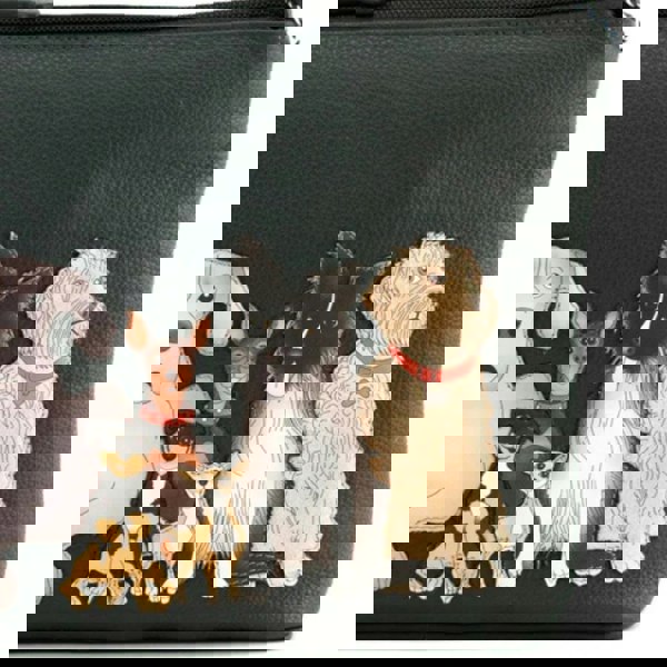 Mala Leather Kennel Crew Dog Crossbody Leather Bag