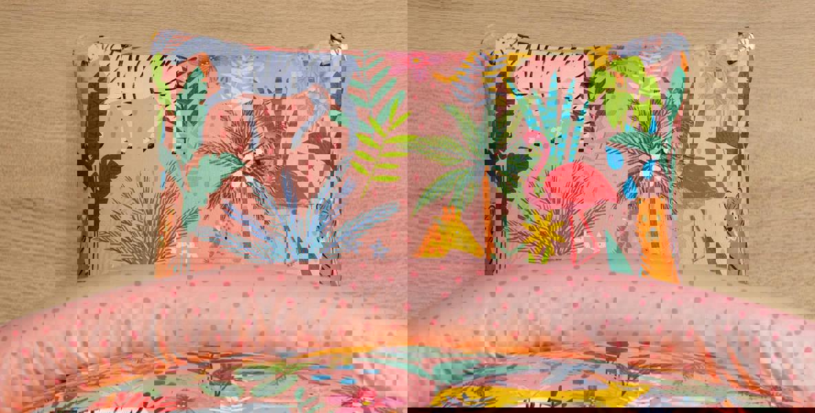 Smart Living Luxury Super Soft Reversible Fashion Safari Duvet Set & Pillowcases