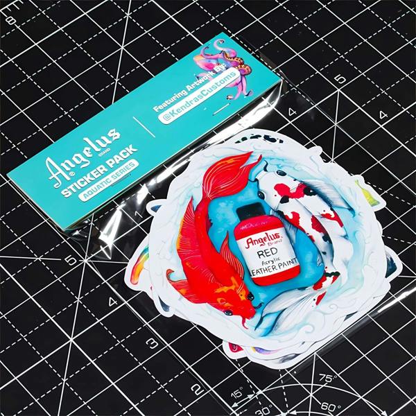 Angelus Sticker Pack - Aquatic Series by Kendras Customs Ocean
