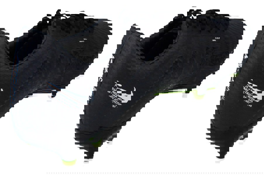 Nike Zoom Vapor 15 Academy Fg/Mg Mens Football Boots Dj5631  001 - Black Dark Smoke Grey 001 - Photo 2