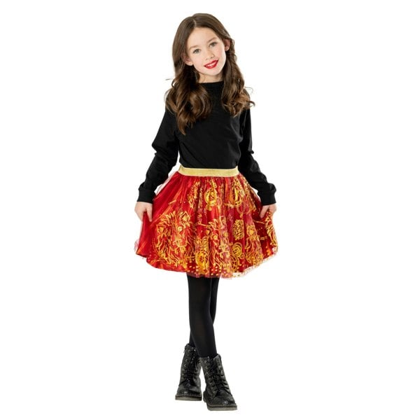 Harry Potter Childrens/Kids Gryffindor Costume Tutu Skirt - Maroon/Yellow