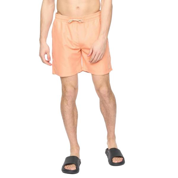 Crosshatch Mens Wabasso Swim Shorts - Coral - 