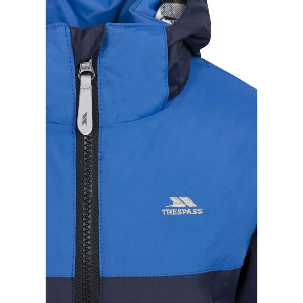 Trespass Boys Terris Waterproof Jacket - Navy - 