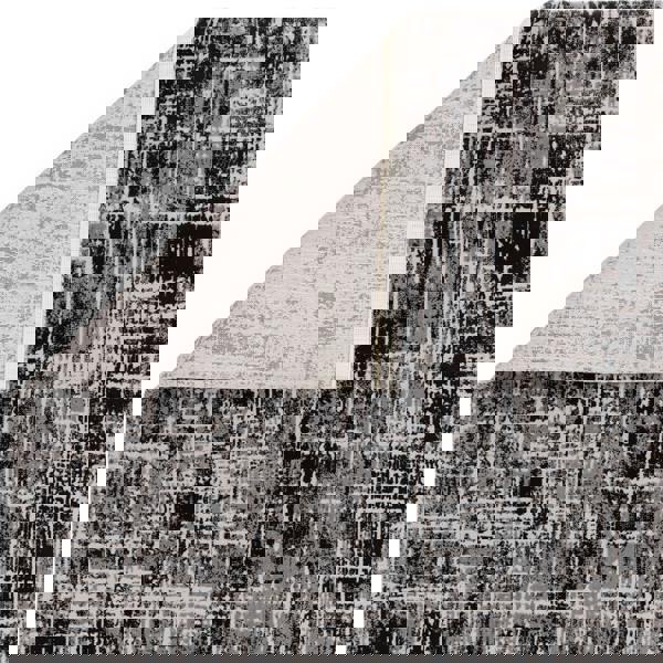 Asiatic Kuza Abstract Black Rug