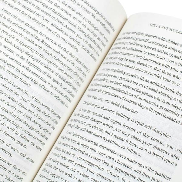 Paperback - The Psychology of Success: includes Bestsellers Think and Grow Rich and The Law of Success by Napoleon Hill