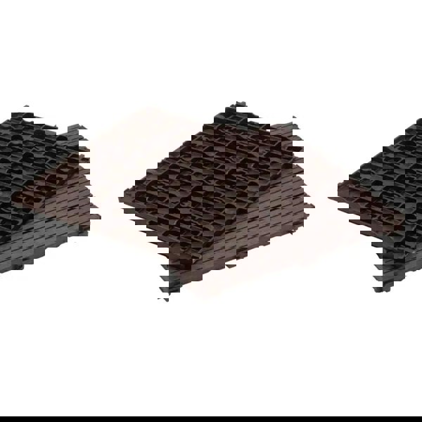 Oseasons Cosmpolitan (Pack of 10) ECO Interlocking 30x30cm Decking Tiles in Coffee