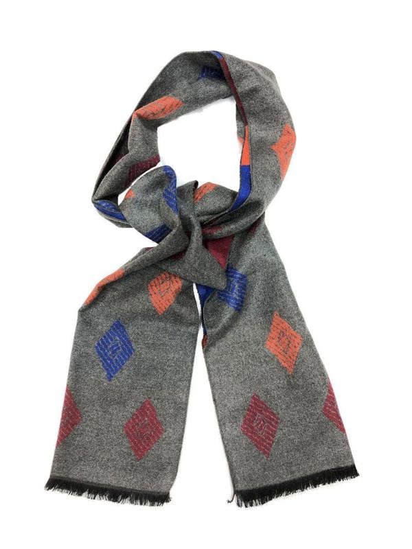 Diamond Embroidered Scarf -  Pamoni