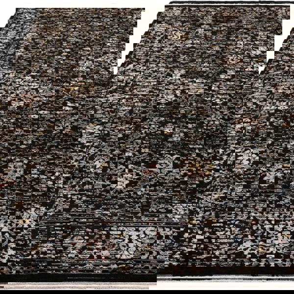 Asiatic Sovereign Black Vintage Floral Rug