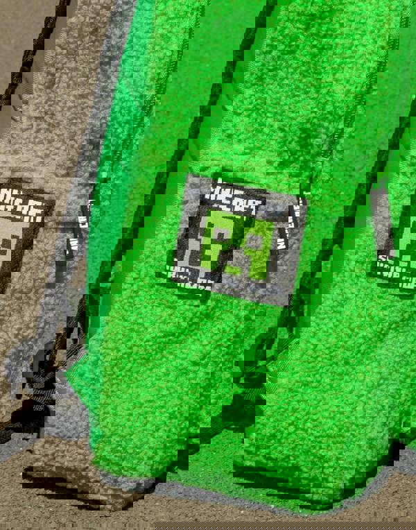 Minecraft Unisex Kids Green Logo Backpack (One Size)