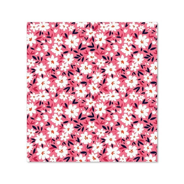Warren Reed - Designer Small Cute White Flower Pattern Kitchen Splashback