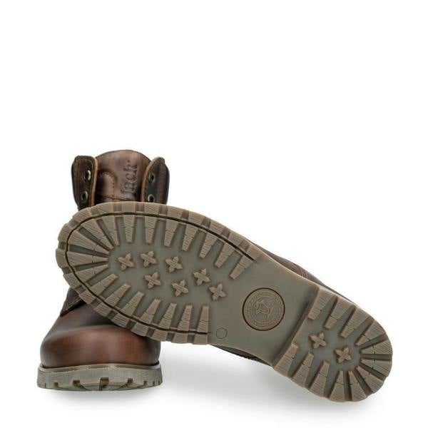Panama Jack 03 C8 Mens Brown Boots Waterproof Leather Laces Hiking Ankle Chukka