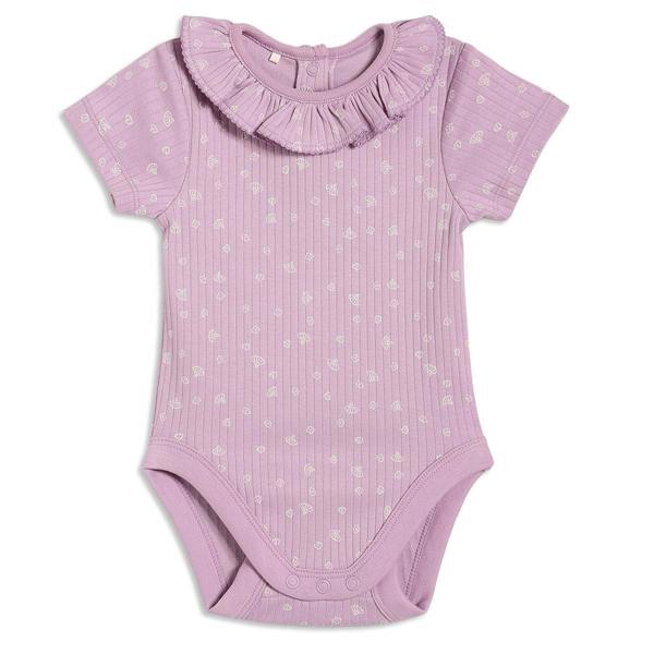 Mini Cuddles Baby Girls 3pk Floral Printed Bodysuits, Multicolour