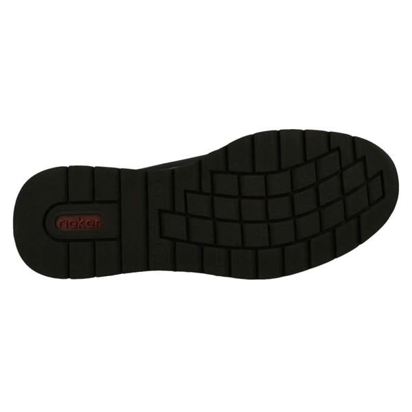 Rieker Mens Rieker Casual Lace And Zip Fastening Shoes Great For Everyday Wear B2112