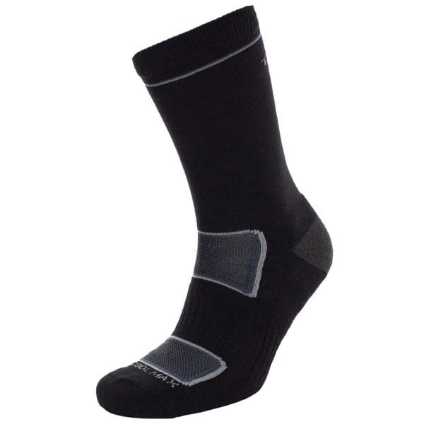 Trespass Mens Rizzle Eco Socks - Black