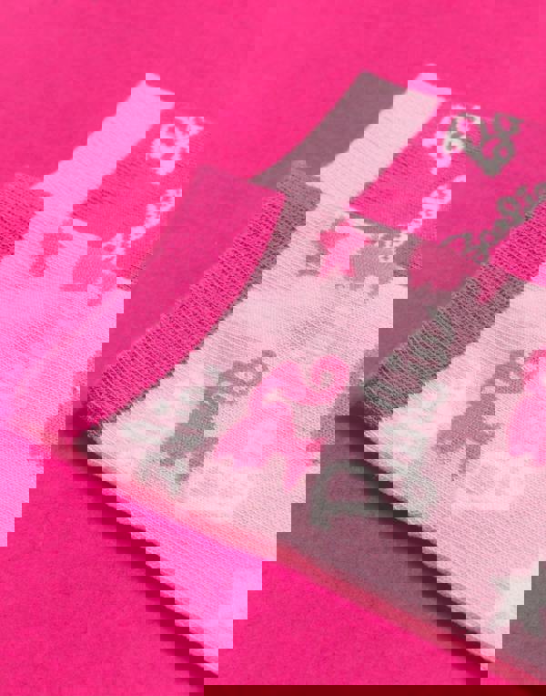 Barbie Girls Multicoloured Stripe Logo Star Calf Socks Set of 5