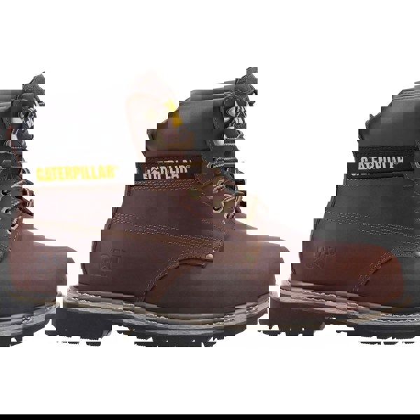 Caterpillar Powerplant S3 GYW Safety Mens Boots - Brown