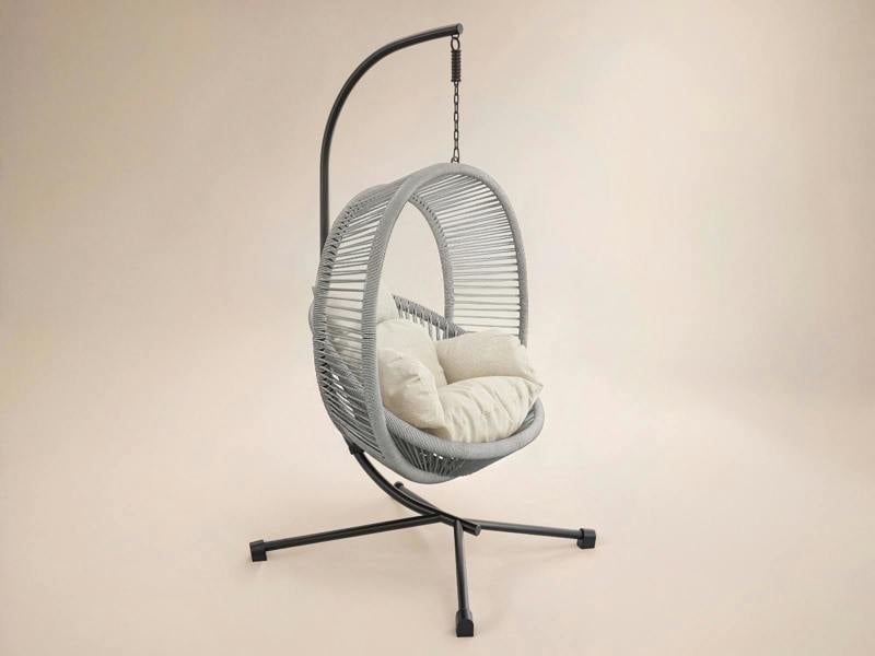 SOLACE+CO Lana Garden Swing Chair Light