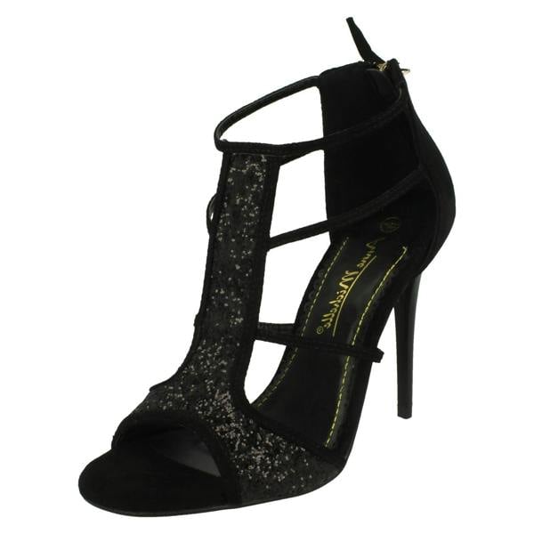 Anne Michelle Ladies Anne Michelle Ankle Heel With Zip Fastening