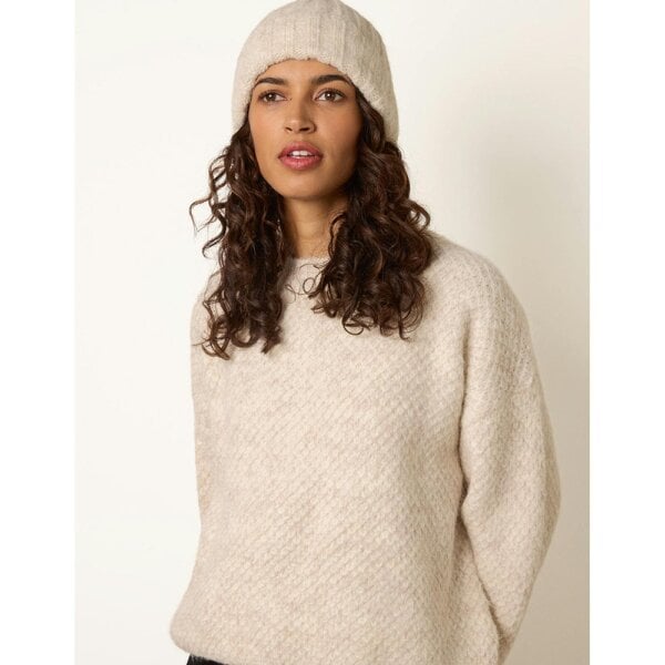 Blue Vanilla Chunky Beanie