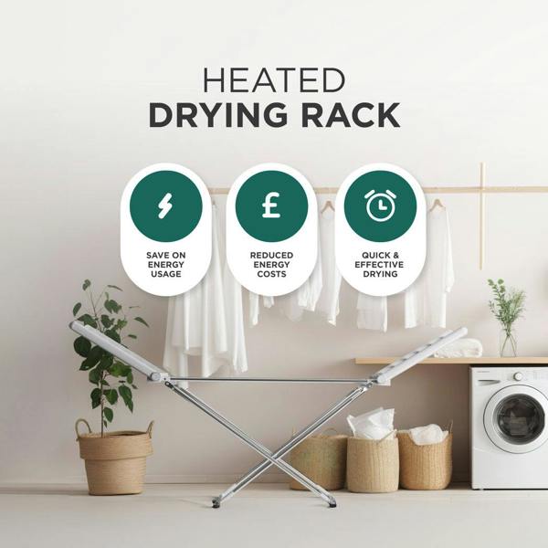 DMD Collective Winged Electric Clothes Airer