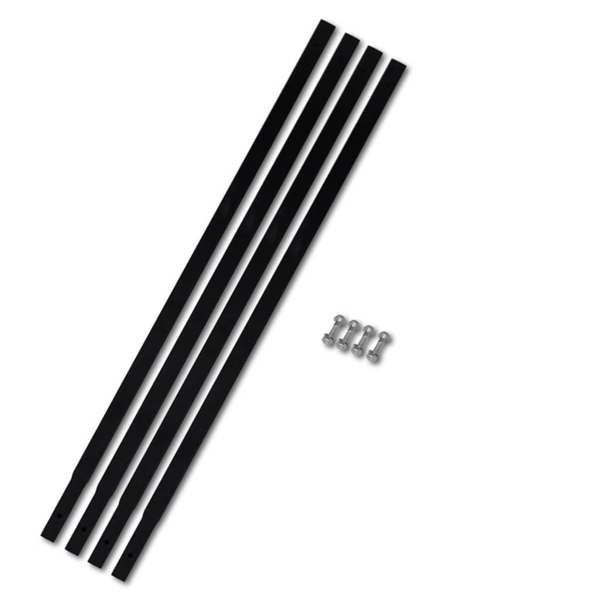 Berkfield Ground Drill Extension Tube 4 x 1 m Tube Connection Steel