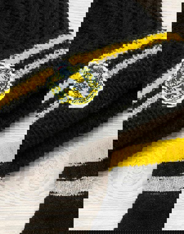 Harry Potter Unisex Yellow Beanie and Gloves Set (One Size)