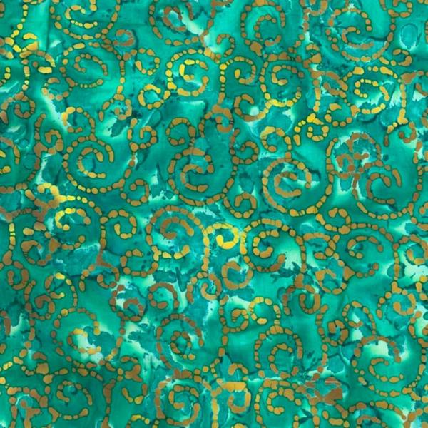 Minerva Cotton Batik Dressmaking & Quilting Fabric per metre, 110cm / 43" Wide
