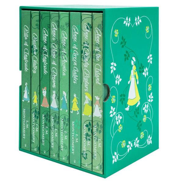 Anne of Green Gables Complete 8 Books Deluxe Hardback Collection – Classic Literature Collection