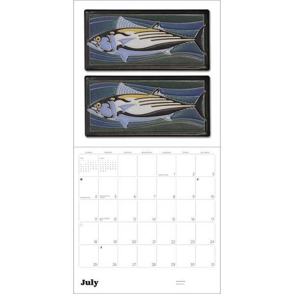 Motawi Tileworks, Arts & Crafts Tiles Calendar 2027, Wall Calendars, Month To View, Art, Gift