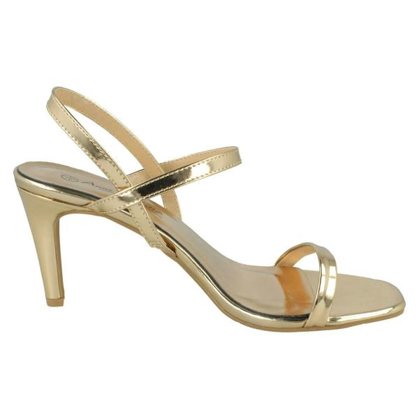 Anne Michelle Ladies Anne Michelle Slingback Heeled Sandals F10983