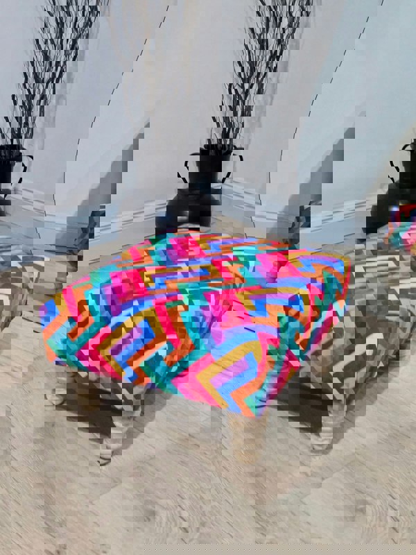 Trem Footstool window bay seat pouffe - ISTOOLS