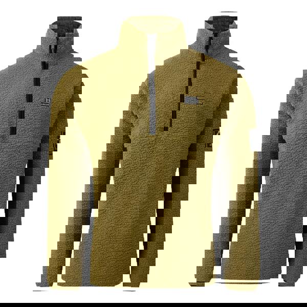 Dare 2B Mens Twin Tip Half Zip Fleece Jacket - Martini Olive - 