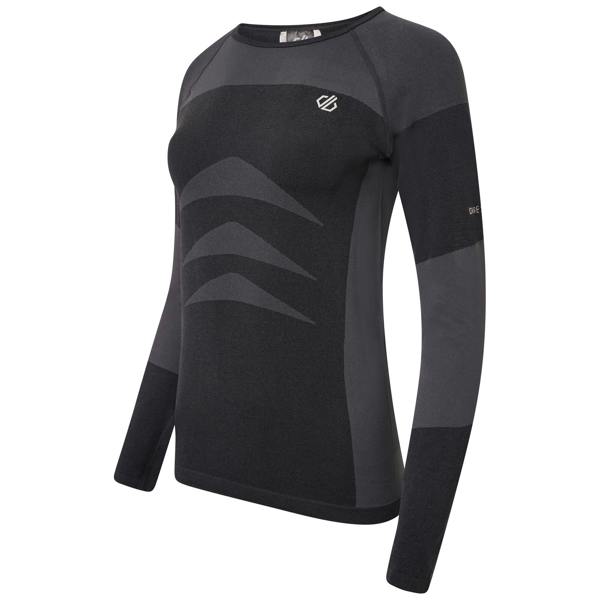 Dare 2B Womens/Ladies In The Zone II Base Layer Set - Black - 