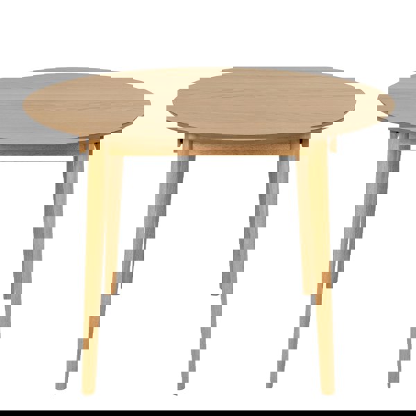 Furniture To Go Montreux Round Extending Dining Table in Oak 115-154 cm