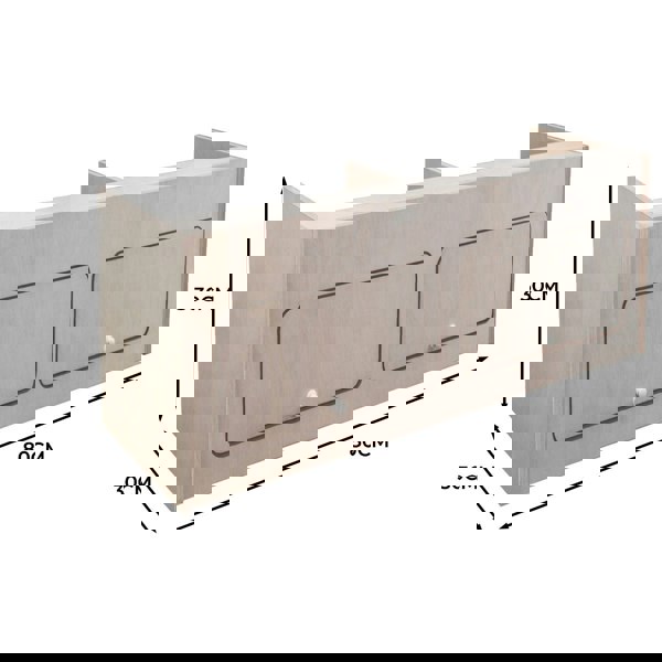 Monstershop Overhead Camper Cabinet – 80cm x 30cm x 30cm