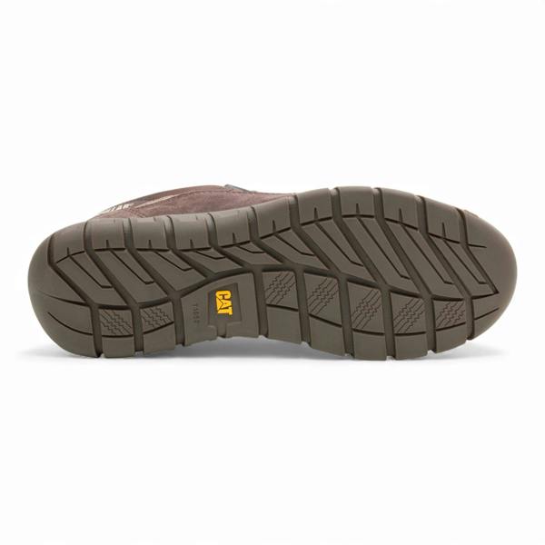 Versage Lo - Men's Brown Leather Hiking Lightweight Trainers - Caterpillar - 7