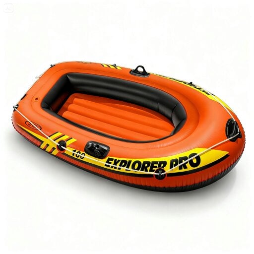 smartbies Intex Explorer Pro 100 Inflatable Boat | Durable Pool & Outdoor Water Toy
