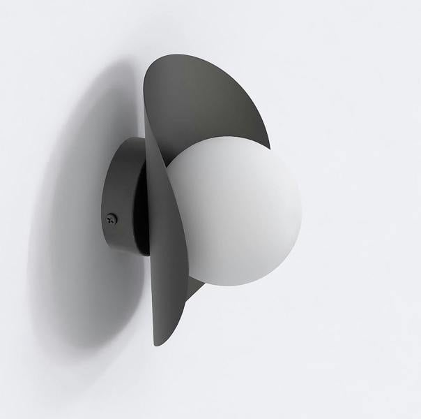 Emibig FIERO Wall lamp 1 x G9 Black with White Shade